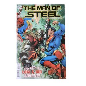 DC Comics Man Of Steel #6 2018 Comic Book Collector Bagged Boarded